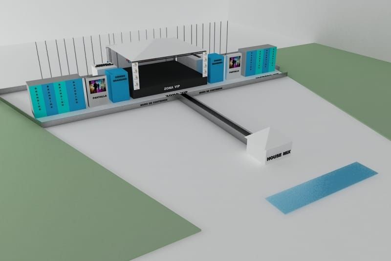 Mapas 3d Para eventos.