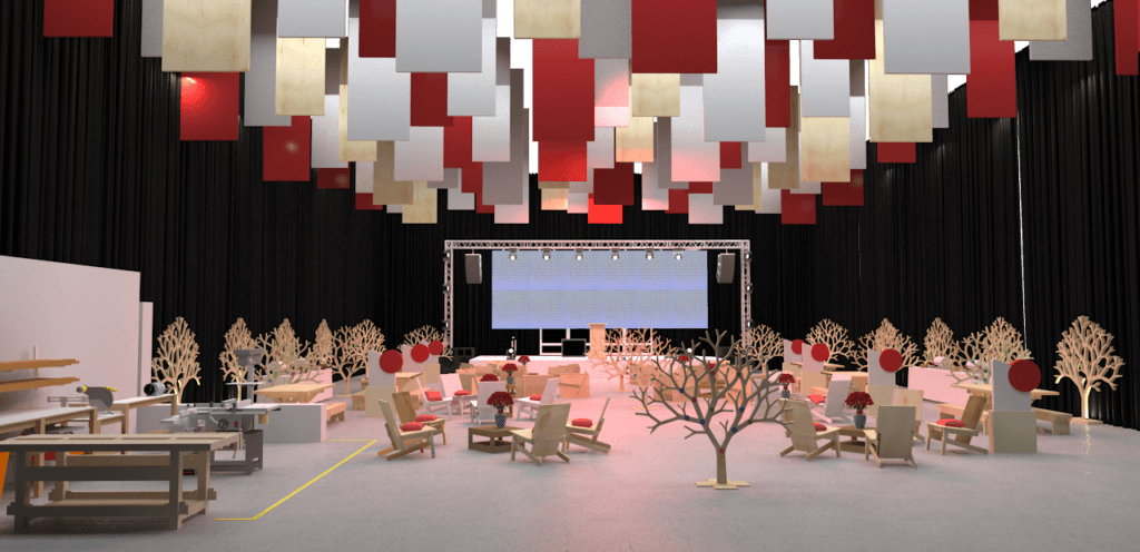 Renders para eventos